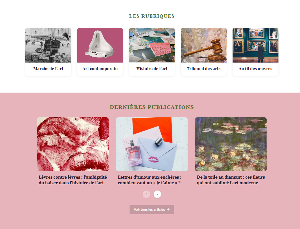 Collection Aur'art – nouvelle version, aperçu